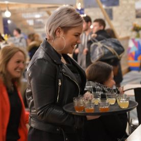 dégustation de jus de fruits